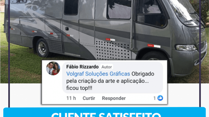 CLIENTE SATISFEITO RECONHECE BOM TRABALHO